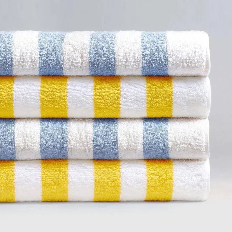 Cabana Stripe Pool Towels